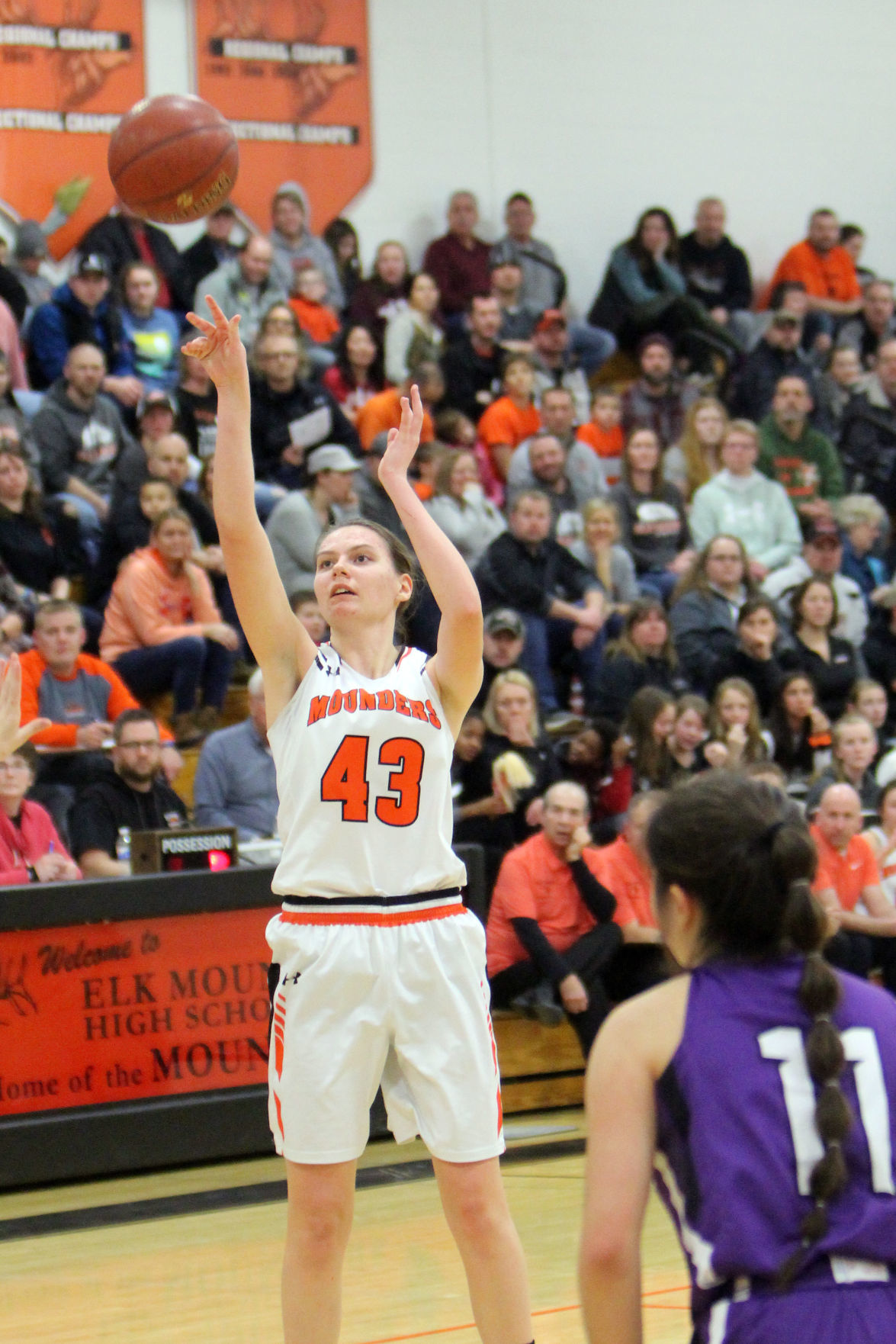 Boyceville at Elk Mound girls basketball 1-24-20